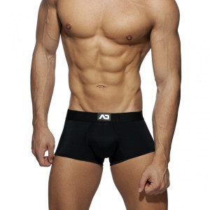 Addicted Jednokolorowe jockstrapy-bokserki ADF93 C-10 czarne