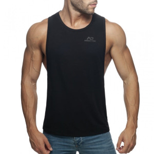 Addicted Klasyczny tank top AD957 C-10 czarny
