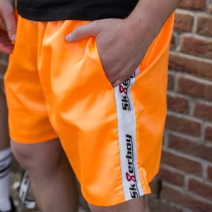 Sk8erboy Sportshorts neon orange WYPRZEDAŻ