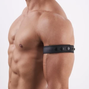 Masculo Skórzana opaska premium z naturalnej miękkiej skóry - wąska 3 cm