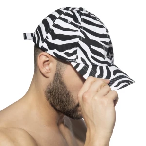 Addicted Czapka zebra AD1196 C-10