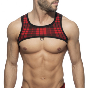 Addicted Szkocki harness ADF206 C-06 czerwony