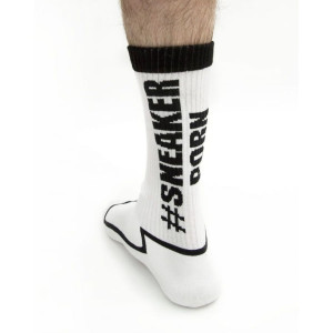 Sk8erboy SNEAKERPORN Socks Biało-Czarne skarpety