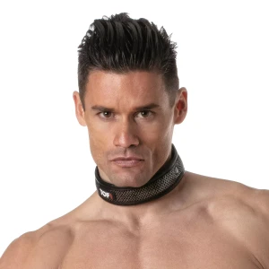TOF Paris 3D Collar Silver opaska na szyję TOF470ANGUS czarno-szara