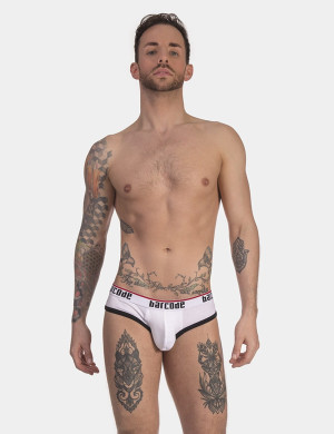 Barcode Backless Maxime Jockstrapy 91730 C-204Białe