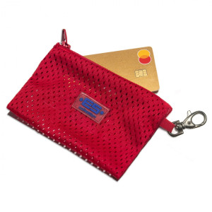 ES Collection Portfel na monety AC200 C-06 czerwony