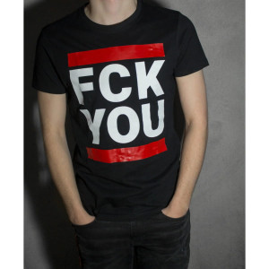FCK YOU Sk8erboy T-shirt - Black