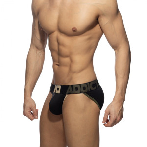 Addicted Bikini męskie Push-Up NAKED FEELING AD1360 C-10 czarne
