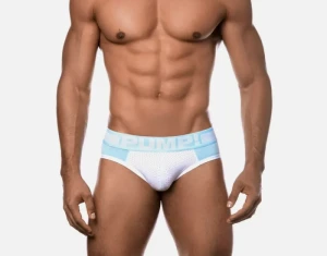PUMP Slipy Frost Brief 12025 Błękitne