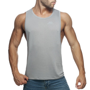 Addicted Klasyczny tank top AD957 C-11 szary