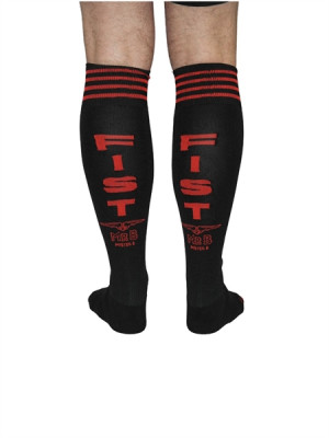 Mister B Cruising Football Socks FIST Black- Skarpety Czarne FIST