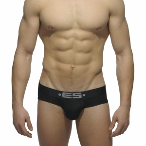 ES Collection Klasyczne slipy premium z Modalu z PUSH UP UN115 C-10 czarne