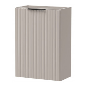 Szafka wisząca pod umywalkę kaszmir ryflowany front 40 x 22 cm ASTROS