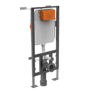 Stelaż podtynkowy do miski wiszącej WC LERA rozstaw 180 / 230 mm