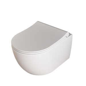 Massi Miska WC wisząca rimless biała RONA white z deską wolnoopadającą typu Slim