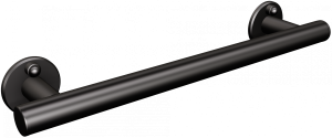 Uchwyt prysznicowy prosty czarny 56 cm