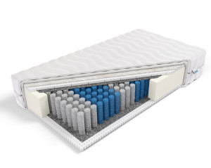 Materac pocket z lateksem i owczą wełną Euros 140 x 200
