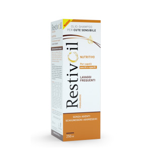 PERRIGO ITALIA Srl Restivoil Fisiologico Nutriente Trattamento Speciale 250ml - Rinforza e Nutre i Capelli in Profondità