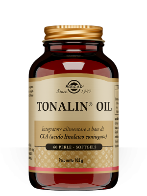 SOLGAR IT. MULTINUTRIENT SpA Solgar Tonalin Oil - Integratore di CLA, 60 Perle Softgels