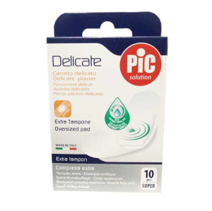 THERAS CONSUMER HEALTH Srl CEROTTO PIC DELICATE SUPER ANTIBATTERICO 40X86 MM 10 PEZZI