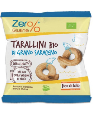HEALTION Srl SOCIETA' BENEFIT Zer%Glut Tarallini Grano Saraceno 30g