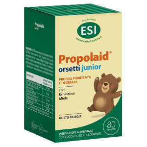 ESI Srl ESI Propolaid Orsetti Junior Propoli ed Echinacea, 80 Orsetti