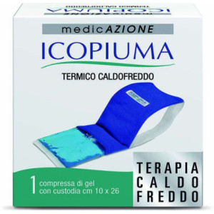 DESA PHARMA Srl Icopiuma Termico Caldofreddo 1 Compressa Di Gel Con Custodia - Terapia del Caldo e del Freddo