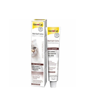 GIMBORN ITALIA Srl Div. Veter. GimCat Malt Soft Extra Professional 50g - Pasta per la Cura delle Vie Digestive dei Gatti