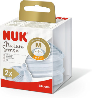 MAPA Gmbh NUK Nature Sense Tettarella 0-6 Mesi Taglia M