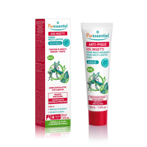 PURESSENTIEL ITALIA Srl Puressentiel SOS Insetti Crema Multi-Lenitiva Bimbo 30ml – Sollievo Naturale e Idratazione