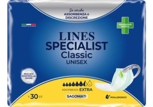 FATER SpA Lines Specialist Classic Sagomato Super, 30 Pezzi