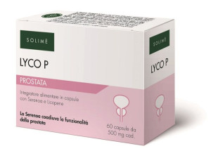 SOLIME' Srl Lyco P 60 Capsule - Integratore Alimentare per la Funzionalità della Prostata