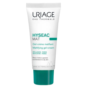 Uriage Hyséac Mat Crema 40ml - Trattamento Viso Sebo-Normalizzante e Opacizzante