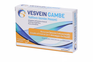 ALFASIGMA SpA VESVEIN Sollievo Gambe Pesanti, 30 Compresse