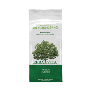 Psillio Cuticola 100g, Erba Vita, Integratore Depurativo Intestinale, Benessere Digestivo