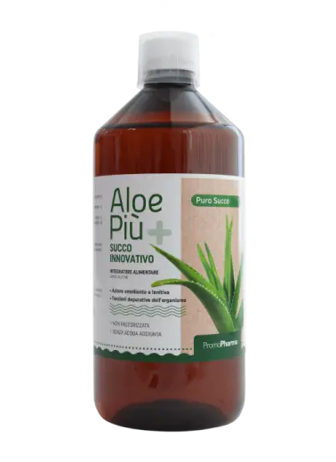 PROMOPHARMA SpA Promopharma Aloe Vera Succo Fresco 100% 1 Litro - Emolliente e Lenitivo Naturale