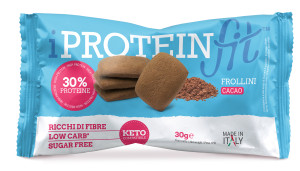 CK FOOD Srl Iproteinfit Frollini al  Cacao 5%, 30 g