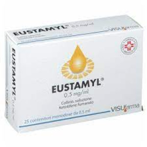 VISUFARMA SpA EUSTAMYL*COLL 25FL 0,5ML 0,05%