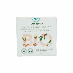 FARVIMA MEDICINALI SpA LADYSTAR 100%COT BIO ANAT 14PZ