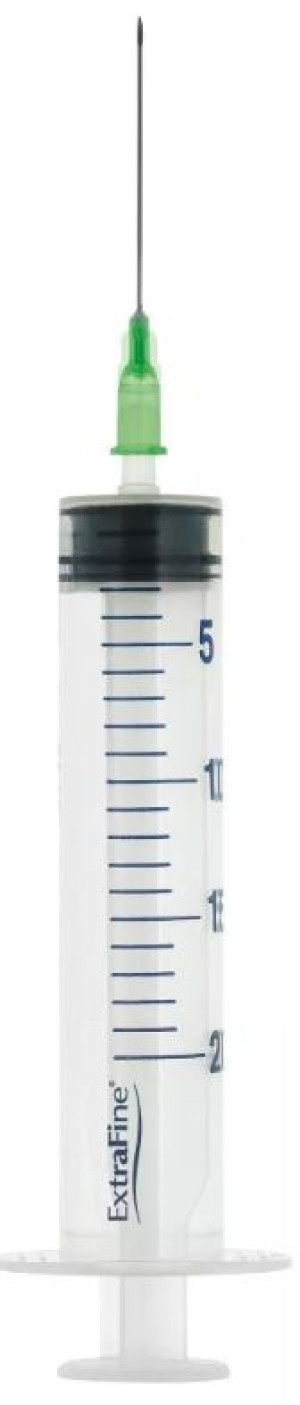 DESA PHARMA Srl Siringa Extrafine 20ml Ago 2 G21 0.80x40mm 1 Pezzo - Strumento Medico per Iniezioni