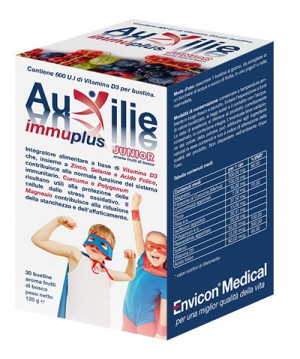 ENVICON MEDICAL Srl Auxillie Immuplus Junior, 30 Stick