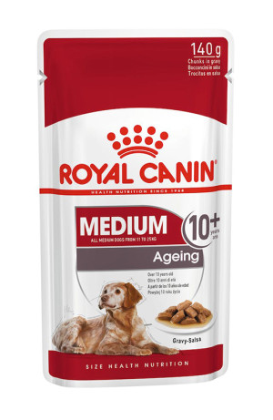 ROYAL CANIN ITALIA srl ROYAL CANIN CANE MEDIUM AGEING 10+ 140GR (bustina)
