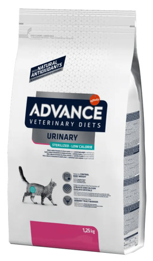 AGRI90 srl ADVANCE GATTO DIET URINARY STERILIZED LOW CALORIE 1,25KG