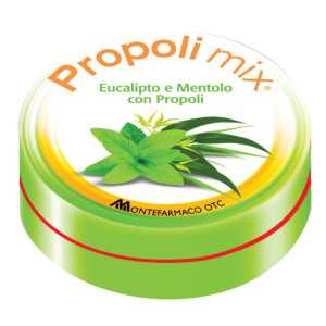 MONTEFARMACO OTC SpA Propoli mix C Propoli Difese Forti 30 Caramelle Gusto Eucalipto e Menta