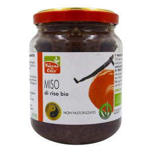 PROBIOS Srl La Finestra Sul Cielo Miso di Riso Biologico 300g - Condimento Tradizionale Giapponese