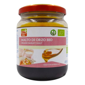 PROBIOS Srl La Finestra Sul Cielo - Malto di Orzo Bio 400g - Dolcificante Naturale e Biologico