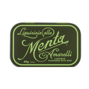AMARELLI SRL Amarelli Favette Verdi – Caramelle alla Menta Senza Zucchero 100g