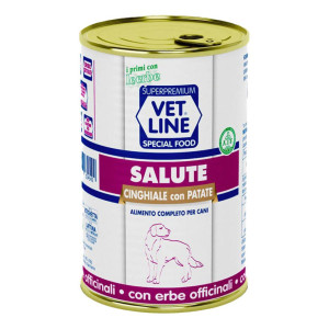 OLISTIKA srl A SOCIO UNICO OLISTIKA VET LINE CANE SALUTE IPOALLERGENICO CINGHIALE PATATE 400GR (lattina)