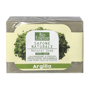 ALCEA Srl Sapone Argilla Bioessenze 100g - Sapone Naturale all'Argilla per Viso e Corpo