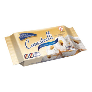EUROSPITAL SpA Piaceri Mediterranei Canestrelli 36g - Biscotti Dietetici Senza Glutine